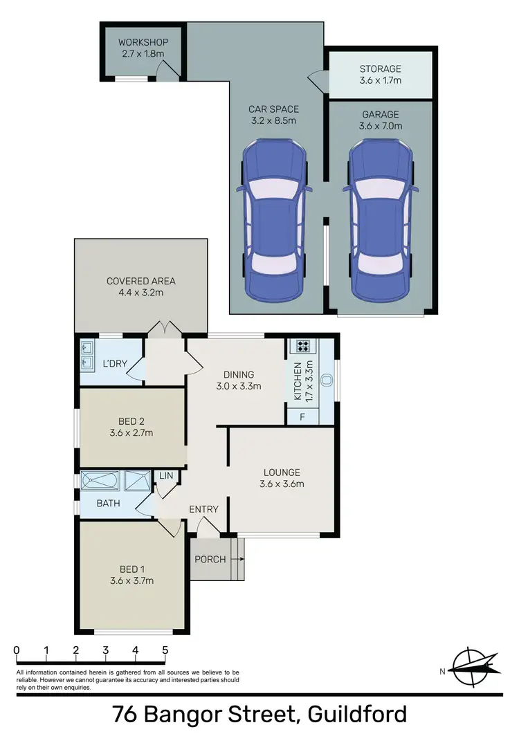 Floorplan of Homely house listing, 76 Bangor Street, Guildford NSW 2161