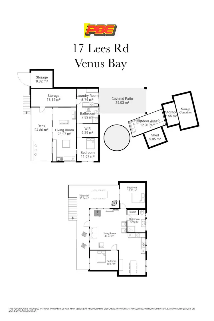 Floorplan of Homely house listing, 17 Lees Road, Venus Bay VIC 3956