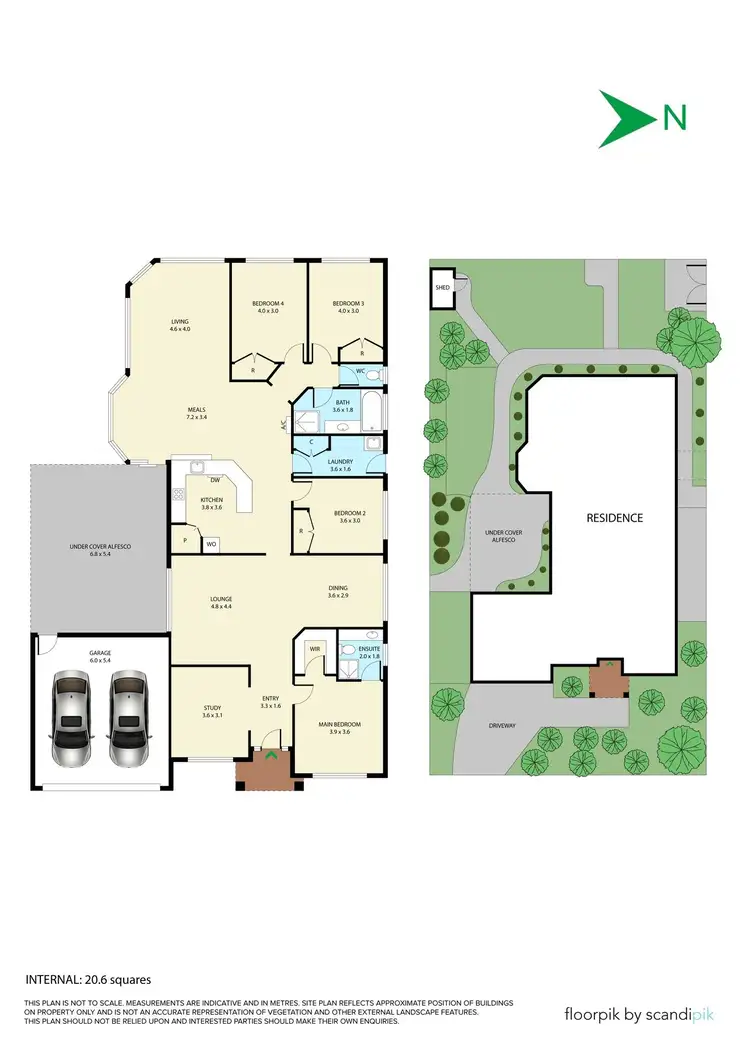 Floorplan of Homely house listing, 15 The Quadrant, Narre Warren South VIC 3805