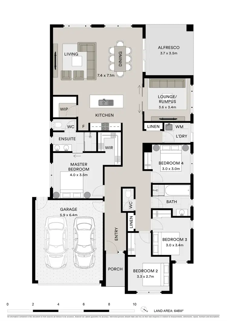 Floorplan of Homely house listing, 19 Trevena Ridge, Bannockburn VIC 3331