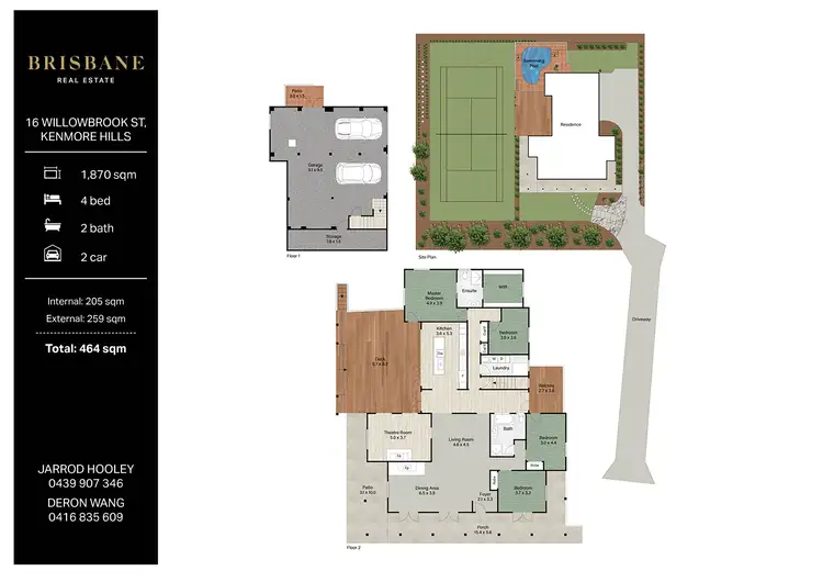 Floorplan of Homely house listing, 16 Willowbrook Street, Kenmore Hills QLD 4069