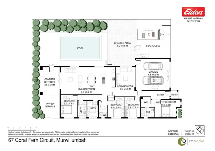 Floorplan of Homely house listing, 67 Coral Fern Circuit, Murwillumbah NSW 2484