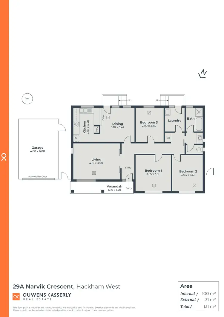 Floorplan of Homely house listing, 29a Narvik Crescent, Hackham West SA 5163