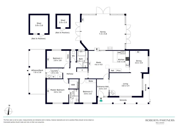 Floorplan of Homely house listing, 8 Sarrail Street, Crib Point VIC 3919