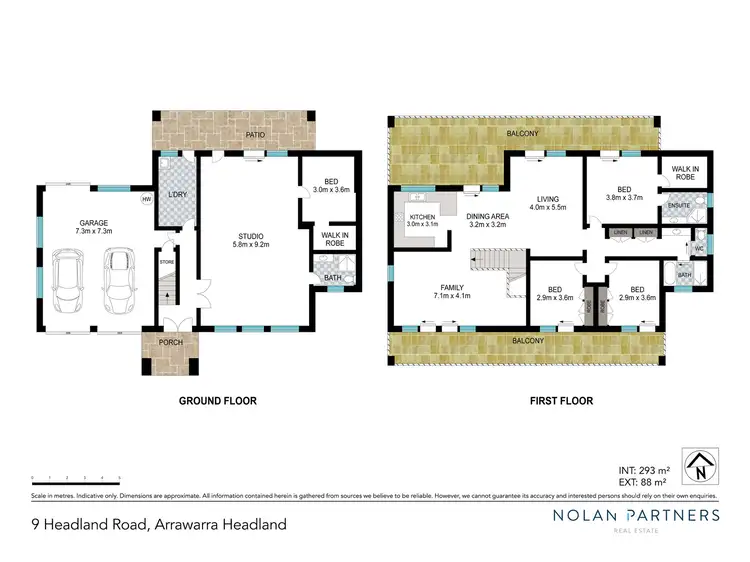 Floorplan of Homely house listing, 9 Headland Road, Arrawarra Headland NSW 2456