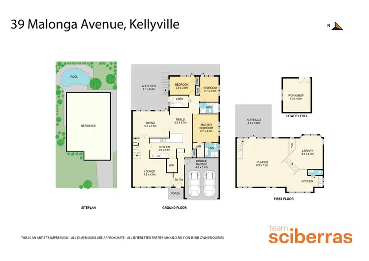 Floorplan of Homely house listing, 39 Malonga Avenue, Kellyville NSW 2155