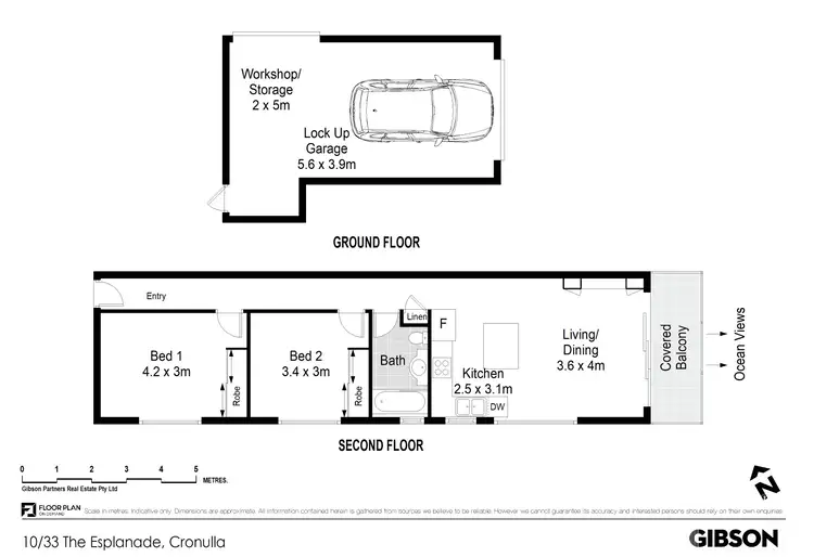 Floorplan of Homely apartment listing, 10/33 The Esplanade, Cronulla NSW 2230