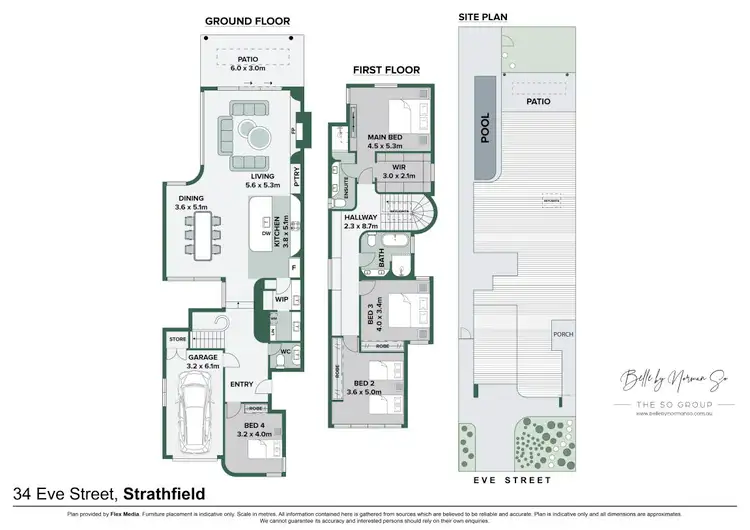 Floorplan of Homely house listing, 34 Eve Street, Strathfield NSW 2135