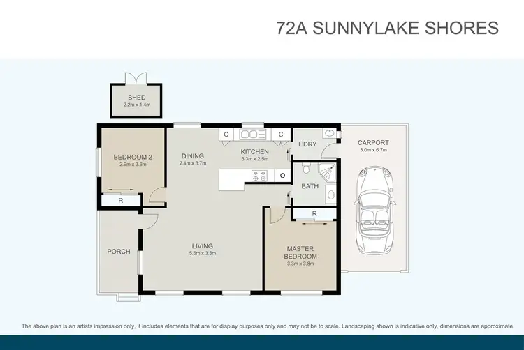 Floorplan of Homely retirement listing, 72A/2 Macleay Drive, Halekulani NSW 2262