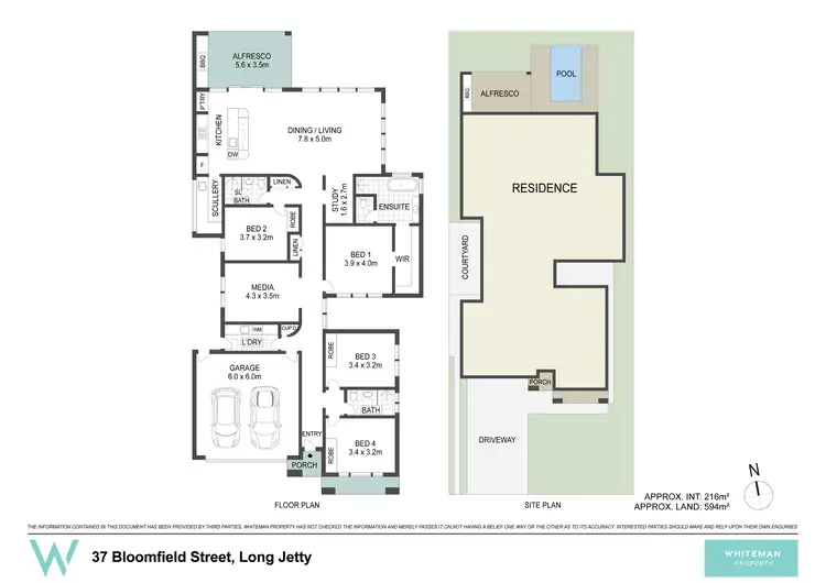 Floorplan of Homely house listing, 37 Bloomfield Street, Long Jetty NSW 2261
