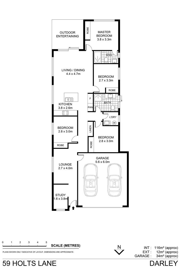 Floorplan of Homely house listing, 59 Holts Lane, Darley VIC 3340
