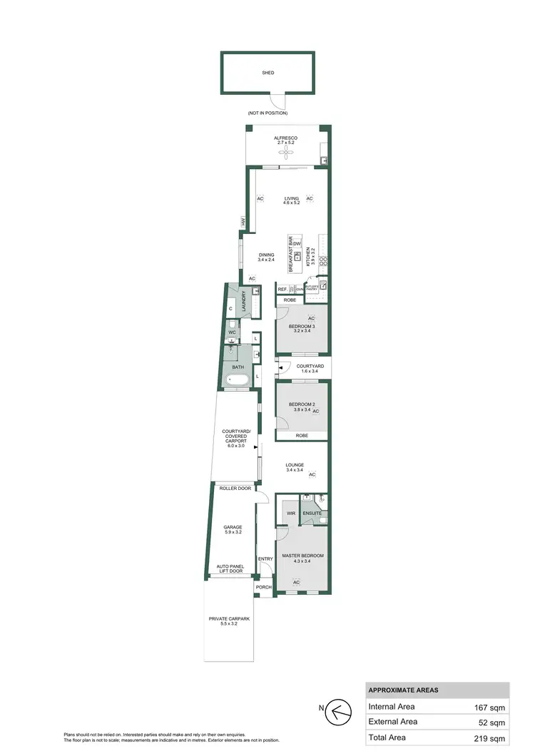 Floorplan of Homely house listing, 1 Hart Street, Kidman Park SA 5025