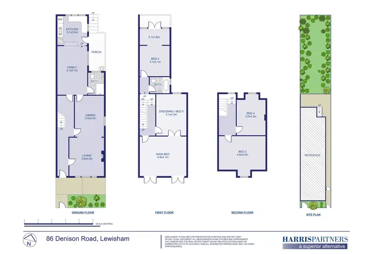 Floorplan of Homely house listing, 86 Denison Road, Lewisham NSW 2049
