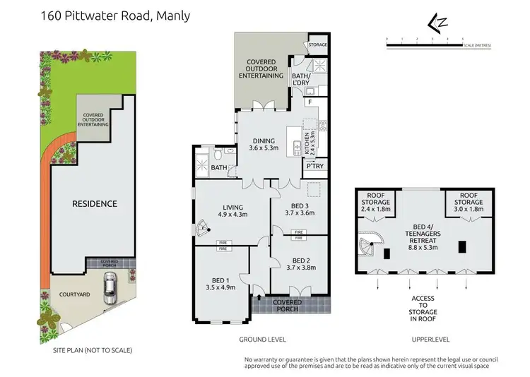 Floorplan of Homely house listing, 160 Pittwater Road, Manly NSW 2095