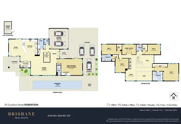 Floorplan of Homely house listing, 25 Cavallaro Street, Robertson QLD 4109