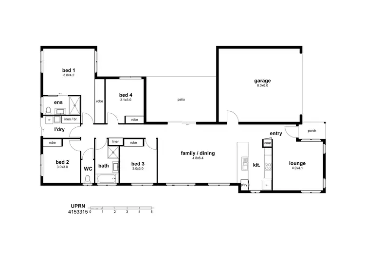 Floorplan of Homely house listing, Address available on request