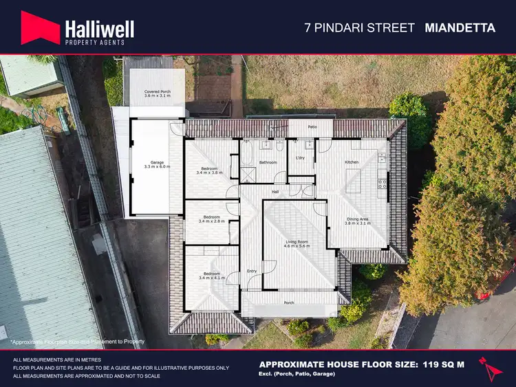 Floorplan of Homely house listing, 7 Pindari Court, Miandetta TAS 7310