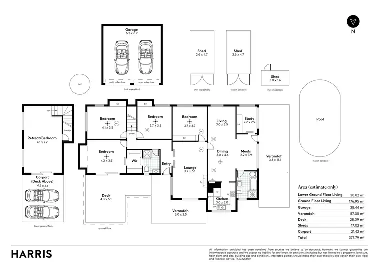 Floorplan of Homely house listing, 4 Upper Sturt Road, Belair SA 5052