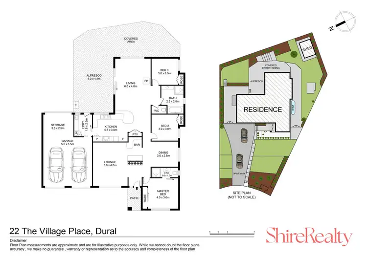 Floorplan of Homely house listing, 22 The Village Place, Dural NSW 2158
