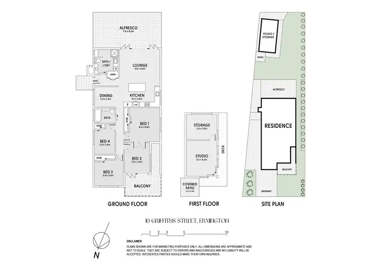 Floorplan of Homely house listing, 10 Griffiths Street, Ermington NSW 2115