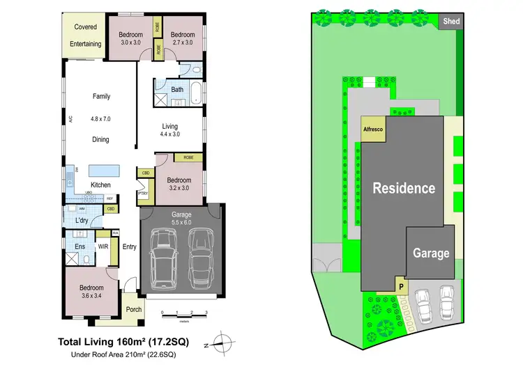 Floorplan of Homely house listing, 14 Nolan Drive, Warragul VIC 3820