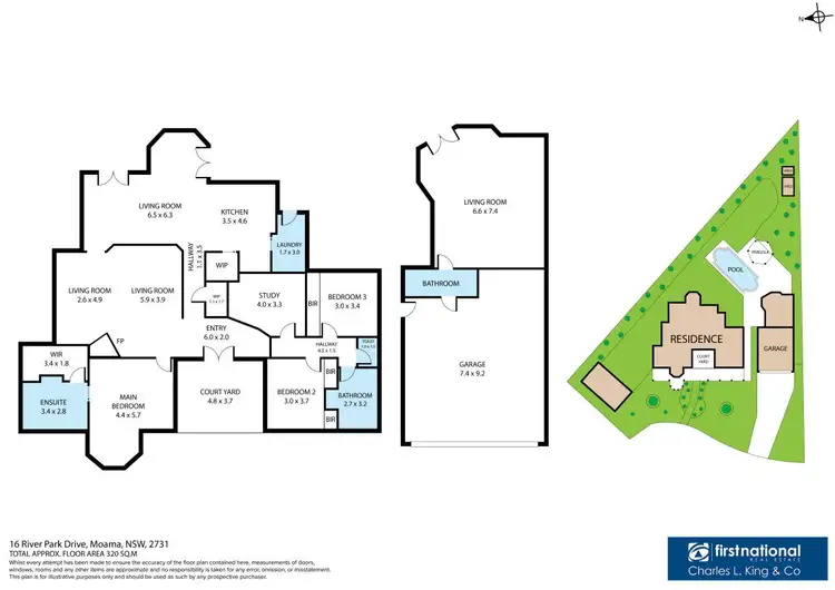 Floorplan of Homely house listing, 16 River Park Drive, Moama NSW 2731