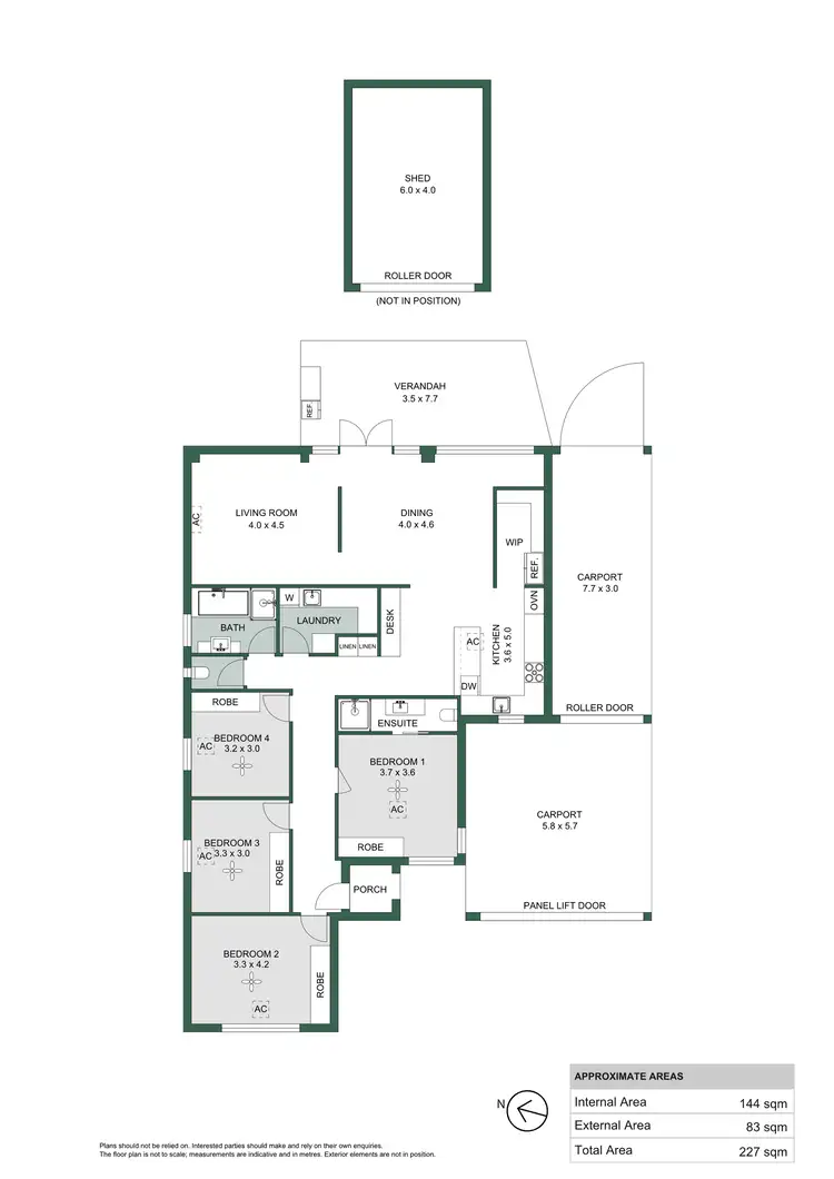Floorplan of Homely house listing, 6 Sanderson Street, Peterhead SA 5016