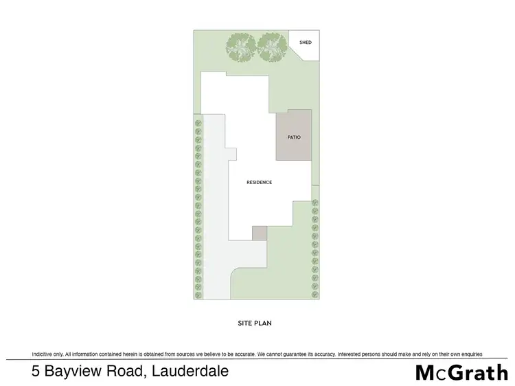 Floorplan of Homely house listing, 5 Bayview Road, Lauderdale TAS 7021