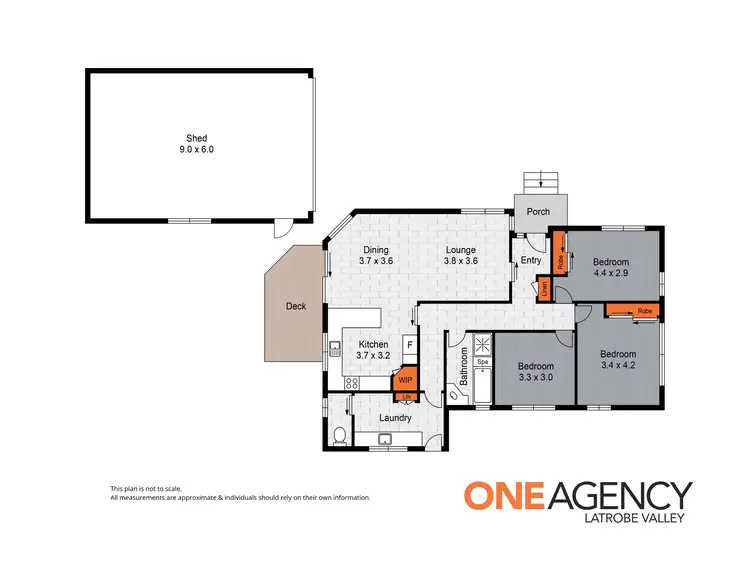 Floorplan of Homely house listing, 25 Hoyle Street, Morwell VIC 3840