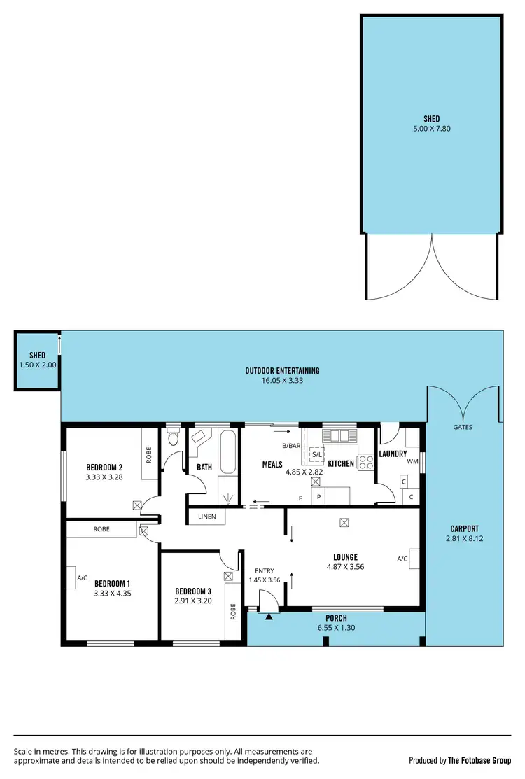 Floorplan of Homely house listing, 20 Sharon Street, Morphett Vale SA 5162