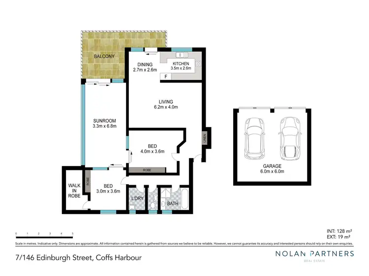 Floorplan of Homely apartment listing, 7/146 Edinburgh Street, Coffs Harbour NSW 2450