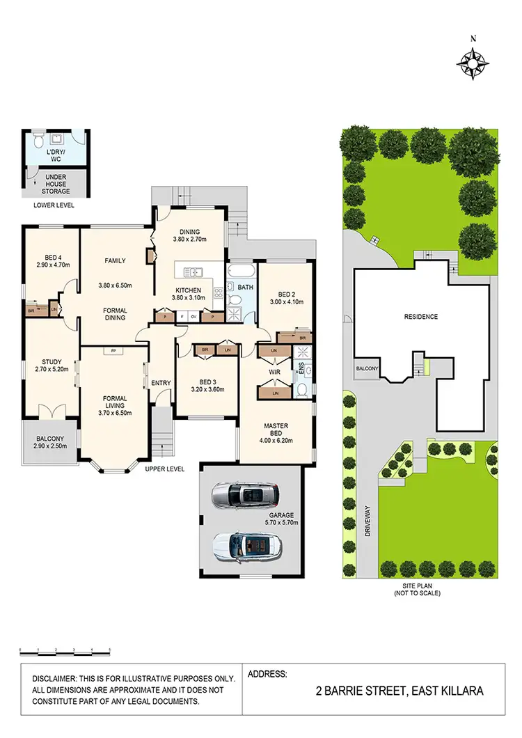 Floorplan of Homely house listing, 2 Barrie Street, East Killara NSW 2071