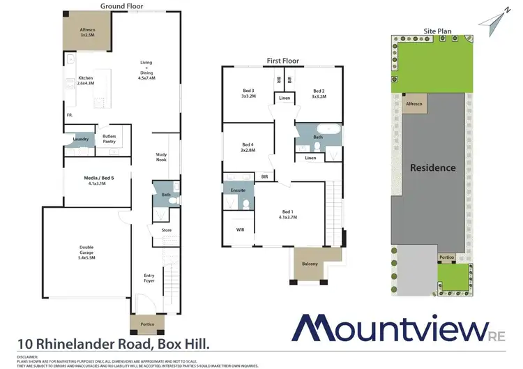 Floorplan of Homely house listing, 10 Rhinelander Road, Box Hill NSW 2765