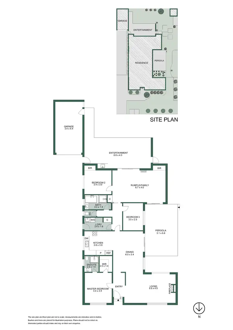 Floorplan of Homely house listing, 381 Bayview Road, Rosebud VIC 3939