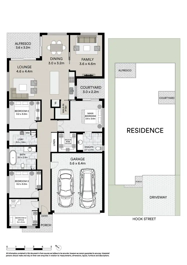 Floorplan of Homely house listing, 12 Hook Street, Cobbitty NSW 2570
