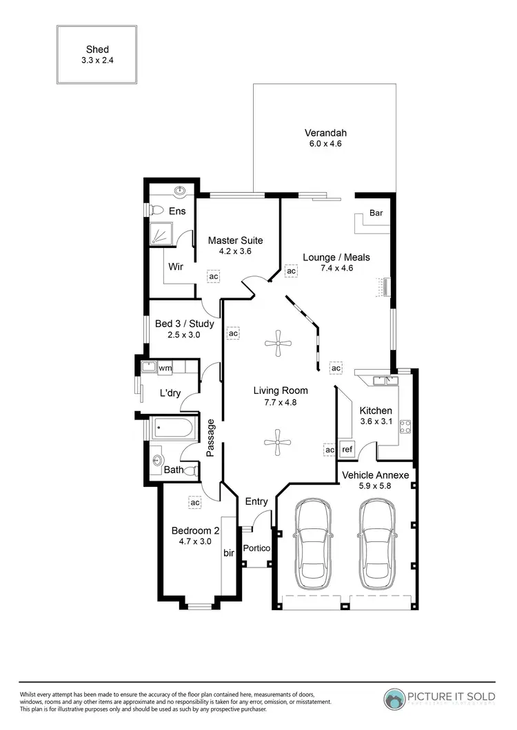 Floorplan of Homely house listing, 16 Bilney Drive, Athelstone SA 5076