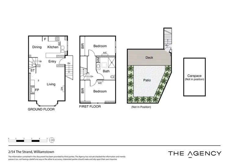 Floorplan of Homely townhouse listing, 2/54 The Strand, Williamstown VIC 3016