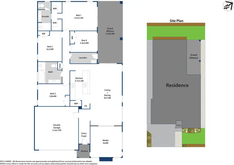 Floorplan of Homely house listing, 19 Fairfax Street, The Ponds NSW 2769