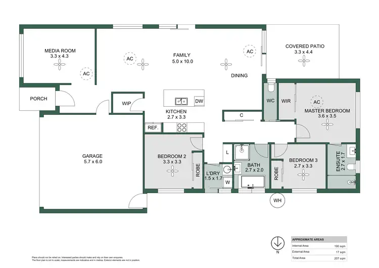 Floorplan of Homely land listing, 66 Highbury Court, Greenbank QLD 4124