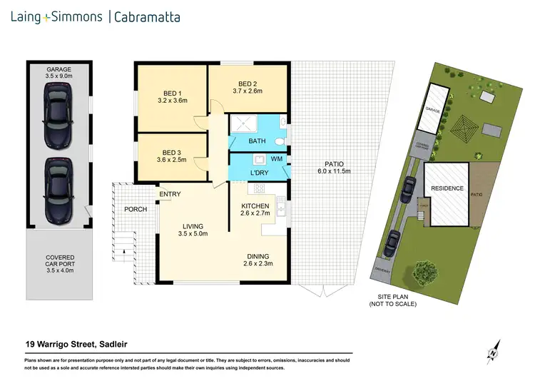 Floorplan of Homely house listing, 19 Warrigo Street, Sadleir NSW 2168