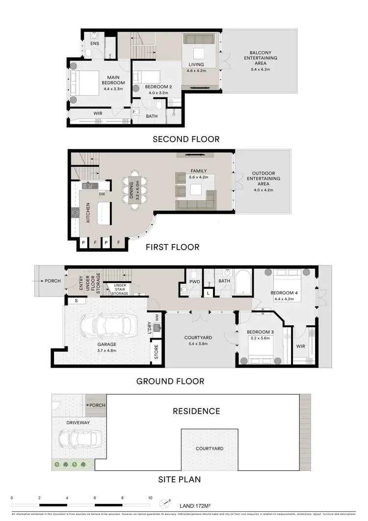 Floorplan of Homely townhouse listing, 89 Little Myers Street, Geelong VIC 3220