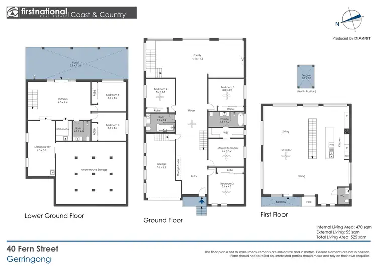 Floorplan of Homely house listing, 40 Fern Street, Gerringong NSW 2534
