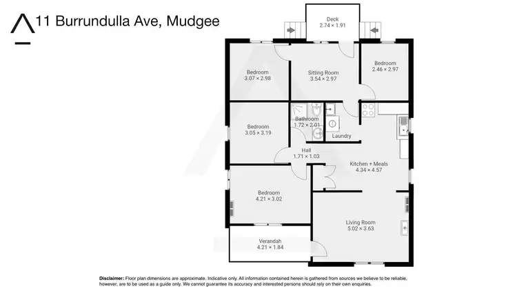 Floorplan of Homely house listing, 11 Burrundulla Avenue, Mudgee NSW 2850