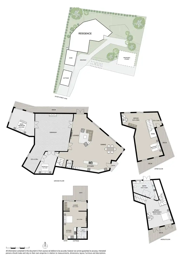 Floorplan of Homely house listing, 8 Short Street Lane, Bellingen NSW 2454