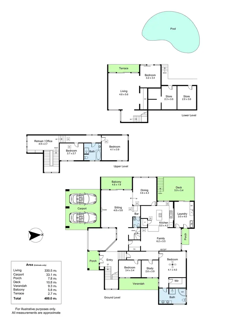 Floorplan of Homely house listing, 34 Royal Avenue, Burnside SA 5066