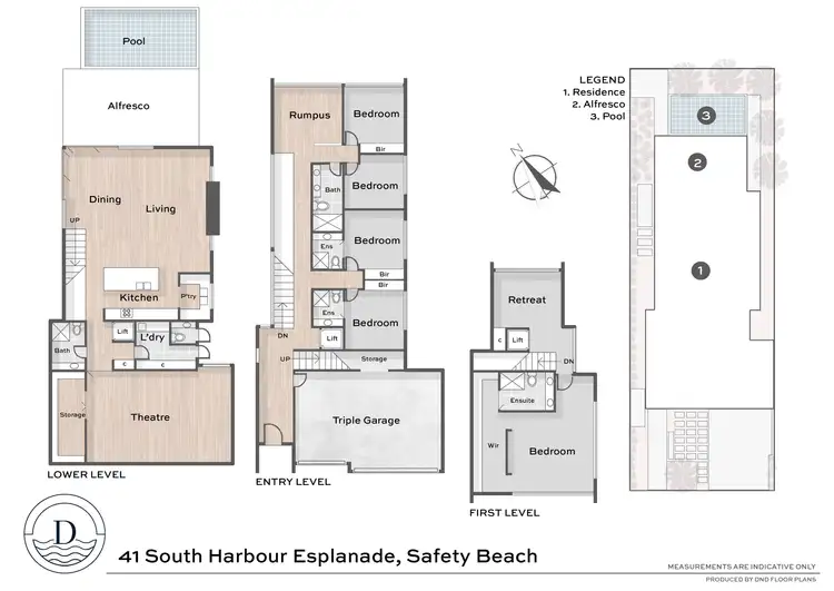Floorplan of Homely land listing, 41 South Harbour Esplanade, Safety Beach VIC 3936