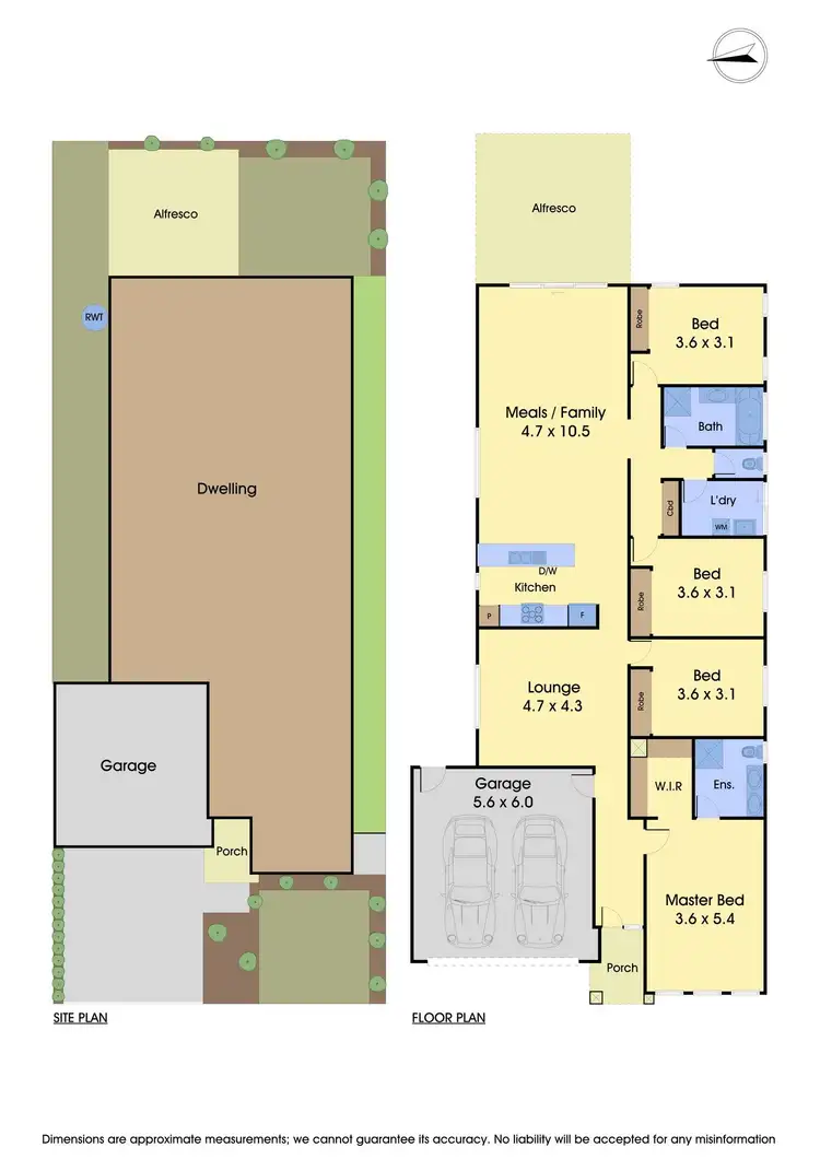 Floorplan of Homely house listing, 26 Thernholme Crescent, Doreen VIC 3754