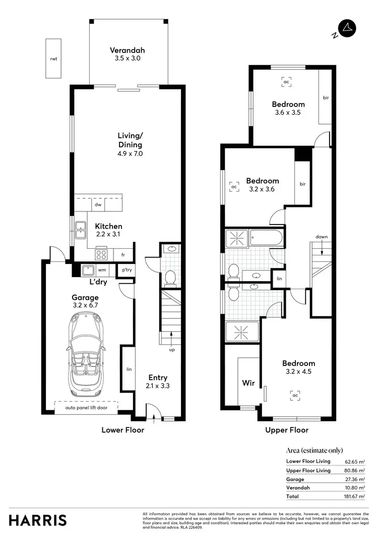 Floorplan of Homely house listing, 35c Liascos Avenue, Newton SA 5074