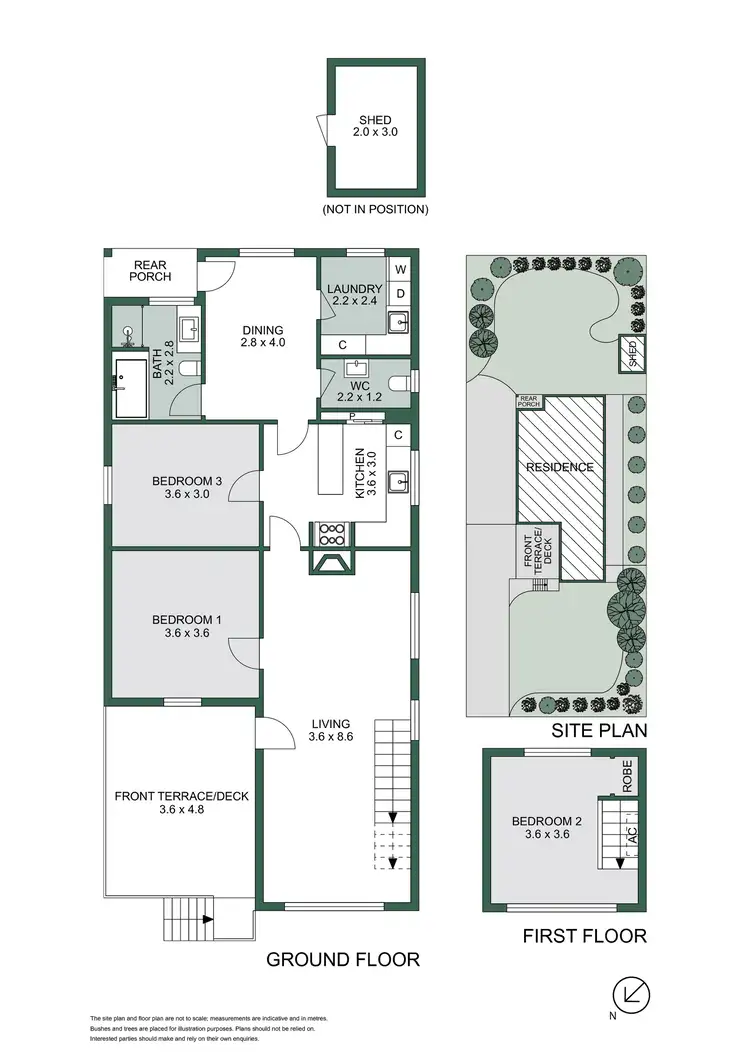 Floorplan of Homely house listing, 9 Burrell Street, Mccrae VIC 3938