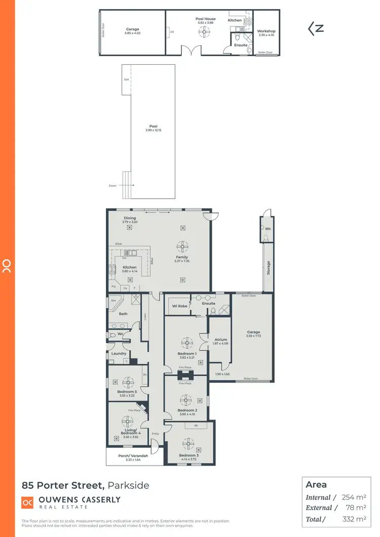 Floorplan of Homely house listing, 85 Porter Street, Parkside SA 5063